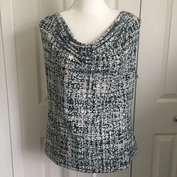 Calvin Klein Slinky Sleeveless Top Size L - Picture 1 of 7